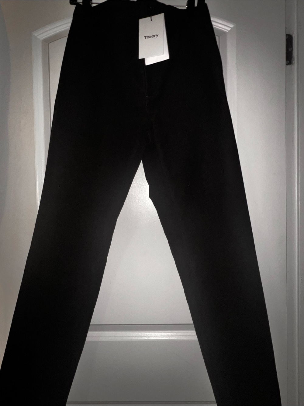 Theory Men’s Black Slim Dress Pants